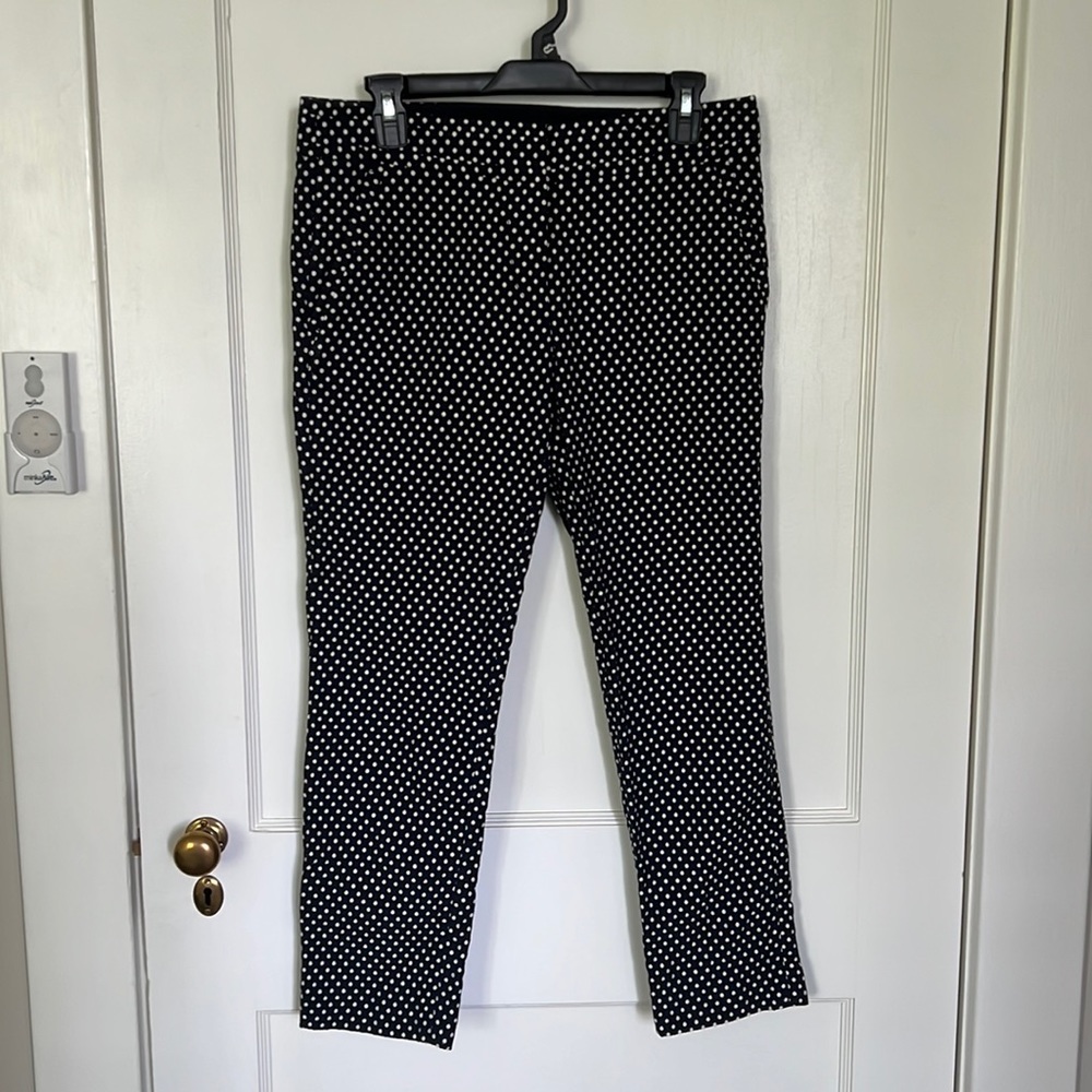 Tory Burch Polka Dot Crop Pants